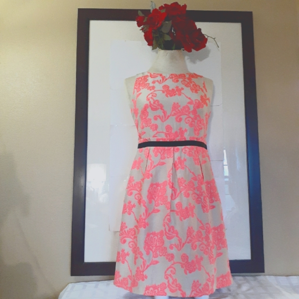 Ann Taylor Floral Silk Dress